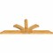 Ekena Millwork Richland Rough Sawn Timber Gable Bracket, Western Red Cedar, 96"W x 36"H x 4"D x 6"F, 9/12 Pitch GBW096X36X0406RIC00RWR - alternate 5
